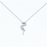 Collana Miluna Donna in Oro bianco CLD2212